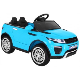 Autko Rapid Racer elektryczne dla dzieci - Niebieski SUV + Pilot