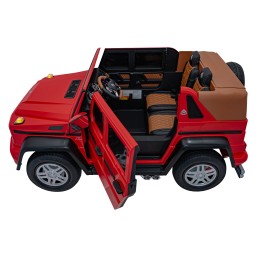 Pojazd Mercedes Benz MAYBACH G650 STRONG Czerwony