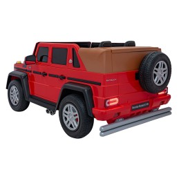 Pojazd Mercedes Benz MAYBACH G650 STRONG Czerwony