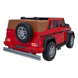 Pojazd Mercedes Benz MAYBACH G650 STRONG Czerwony