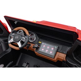 Pojazd Mercedes Benz MAYBACH G650 STRONG Czerwony