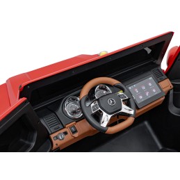 Pojazd Mercedes Benz MAYBACH G650 STRONG Czerwony