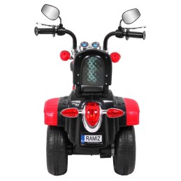 Motorek Chopper NightBike Czerwony