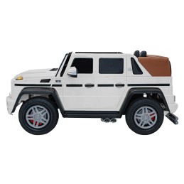 Pojazd Mercedes Benz MAYBACH G650 Biały