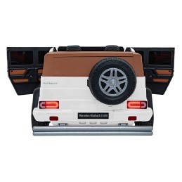 Pojazd Mercedes Benz MAYBACH G650 Biały