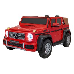 Pojazd Mercedes Benz MAYBACH G650 Czerwony