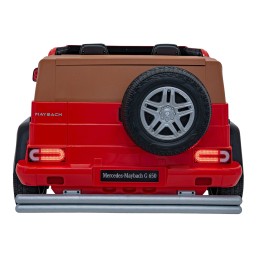 Pojazd Mercedes Benz MAYBACH G650 Czerwony