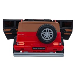 Pojazd Mercedes Benz MAYBACH G650 Czerwony