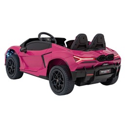 Pojazd Lamborghini Revuelto XL STRONG Różowy