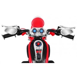 Motorek Chopper NightBike Czerwony