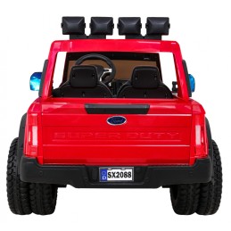 Pojazd Ford Super Duty Czerwony Pickup