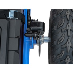 Pojazd Gokart Elektryczny MAIGHTY Niebieski