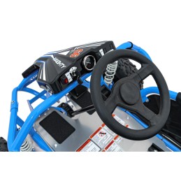 Pojazd Gokart Elektryczny MAIGHTY Niebieski