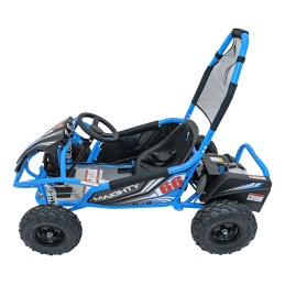 Pojazd Gokart Elektryczny MAIGHTY Niebieski