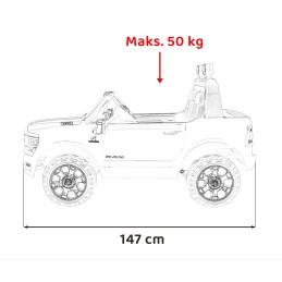 Pojazd RAM 3500 Różowy