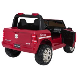 Pojazd RAM 3500 Straż Pożarna Czerwony