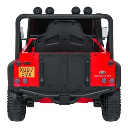 Pojazd Land Rover Defender 110 SVX Concept Czerwony