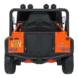 Pojazd Land Rover Defender 110 SVX Concept Pomarańczowy