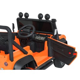 Pojazd Land Rover Defender 110 SVX Concept Pomarańczowy