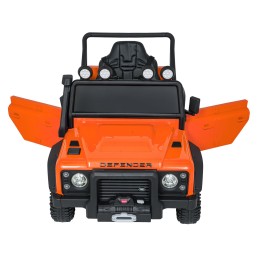 Pojazd Land Rover Defender 110 SVX Concept Pomarańczowy
