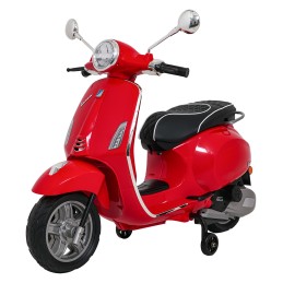 Pojazd Skuter Vespa ROMA Czerwony