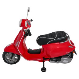 Pojazd Skuter Vespa ROMA Czerwony