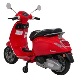 Pojazd Skuter Vespa ROMA Czerwony