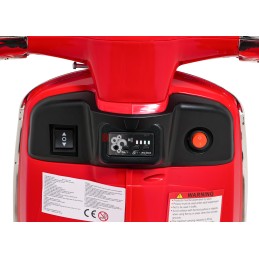 Pojazd Skuter Vespa ROMA Czerwony