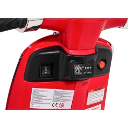 Pojazd Skuter Vespa ROMA Czerwony