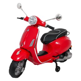 Pojazd Skuter Vespa ROMA Czerwony