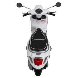 Pojazd Skuter Vespa ROMA Biały motorek dla dziecka