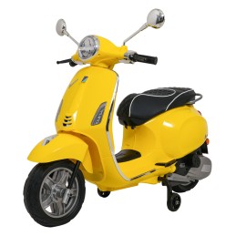 Pojazd Skuter Vespa ROMA Żółty