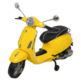 Pojazd Skuter Vespa ROMA Żółty