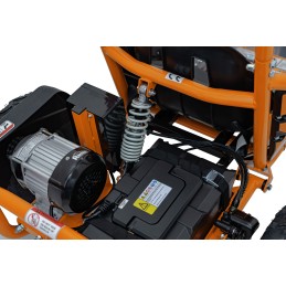 Pojazd Gokart Elektryczny MAIGHTY Pomarańczowy