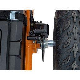 Pojazd Gokart Elektryczny MAIGHTY Pomarańczowy