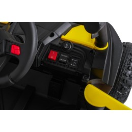 Pojazd Buggy Madman UTV-MX Żółty