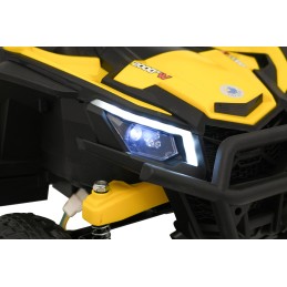 Pojazd Buggy Madman UTV-MX Żółty