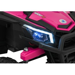 Pojazd Buggy Madman UTV-MX Różowy