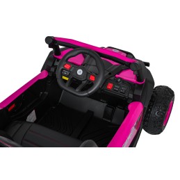 Pojazd Buggy Madman UTV-MX Różowy