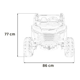 Pojazd RACING Road 2000 Różowy