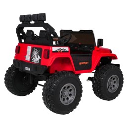 Pojazd Extreme Sport 4x4 Zmienna Wielkość Czerwony