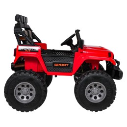 Pojazd Extreme Sport 4x4 Zmienna Wielkość Czerwony
