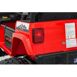 Pojazd Extreme Sport 4x4 Zmienna Wielkość Czerwony