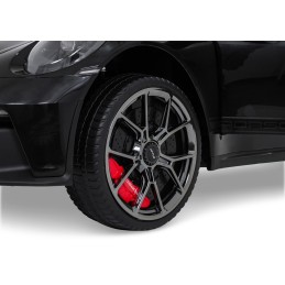 Pojazd Porsche 911 GT3 Czarny, wyścigowy samochód dla dzieci