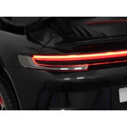 Pojazd Porsche 911 GT3 Czarny, wyścigowy samochód dla dzieci