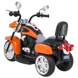 Motorek Chopper NightBike Pomarańczowy