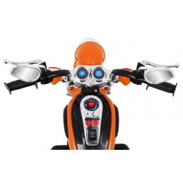 Motorek Chopper NightBike Pomarańczowy