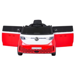 Pojazd Volkswagen ID BUZZ Czerwony