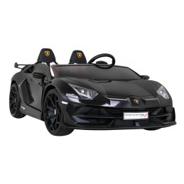 Lamborghini SVJ DRIFT dla 2 dzieci Czarny + Funkcja driftu + Pilot + MP3 LED + Wolny Start