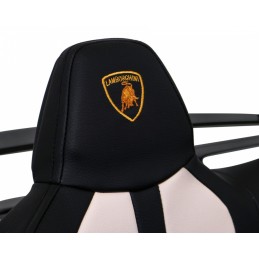 Lamborghini SVJ DRIFT dla 2 dzieci Czarny + Funkcja driftu + Pilot + MP3 LED + Wolny Start